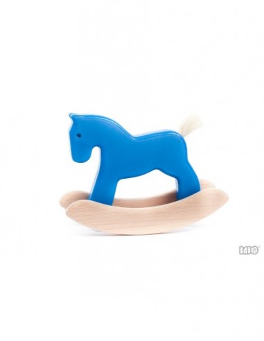 Hojdací koník malý - modrý