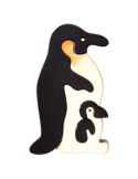 Zvieracia rodinka - Tučniak - originálne didaktické drevené hračky