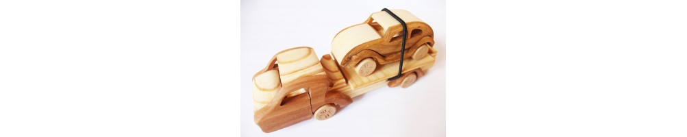 Drevené auto - Originálne drevené hračky
